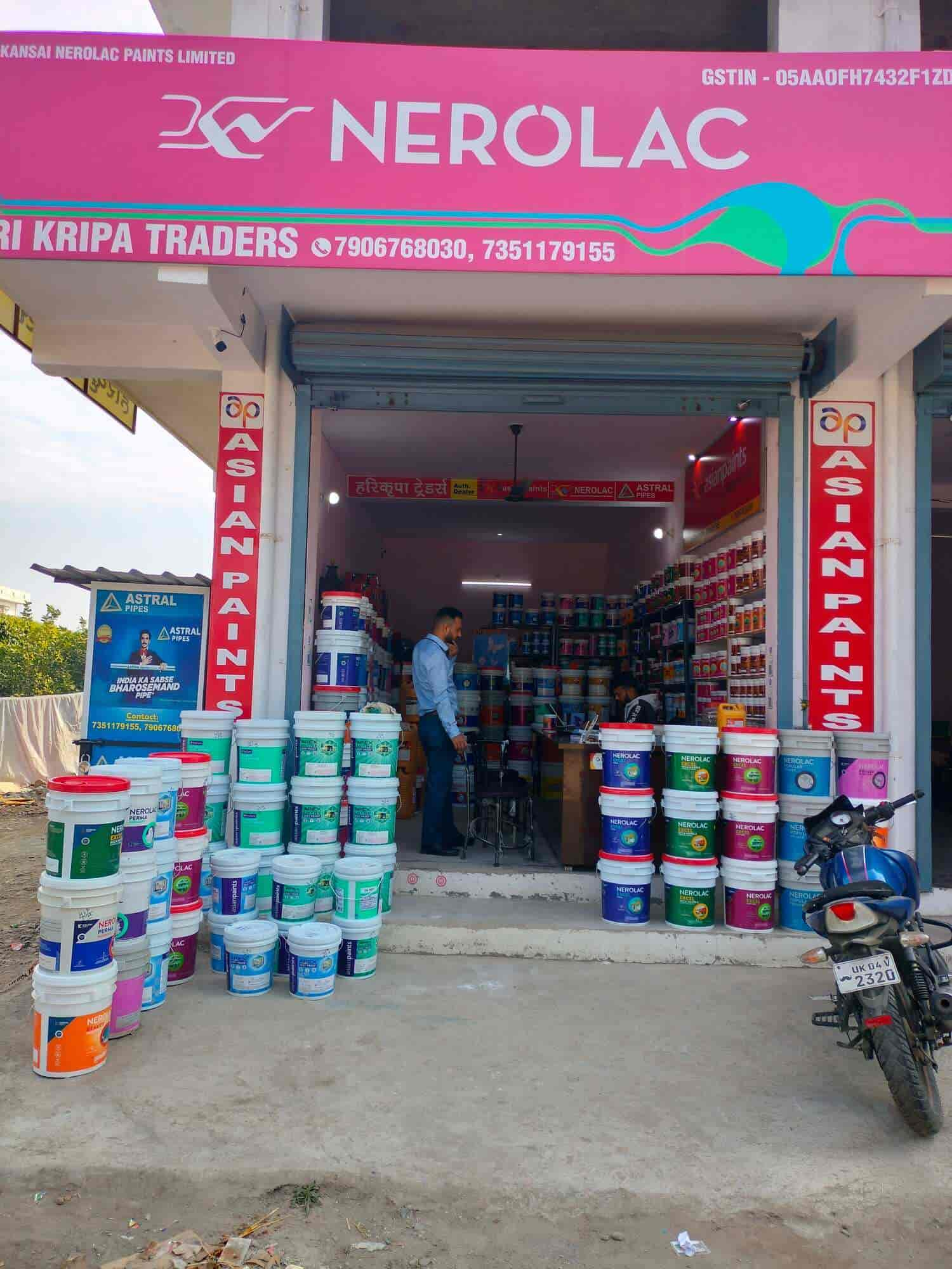 nerolac paint dealers near me