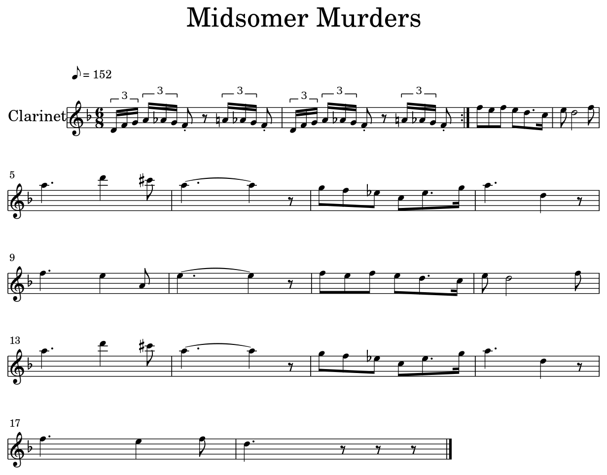 midsomer murders theme tune