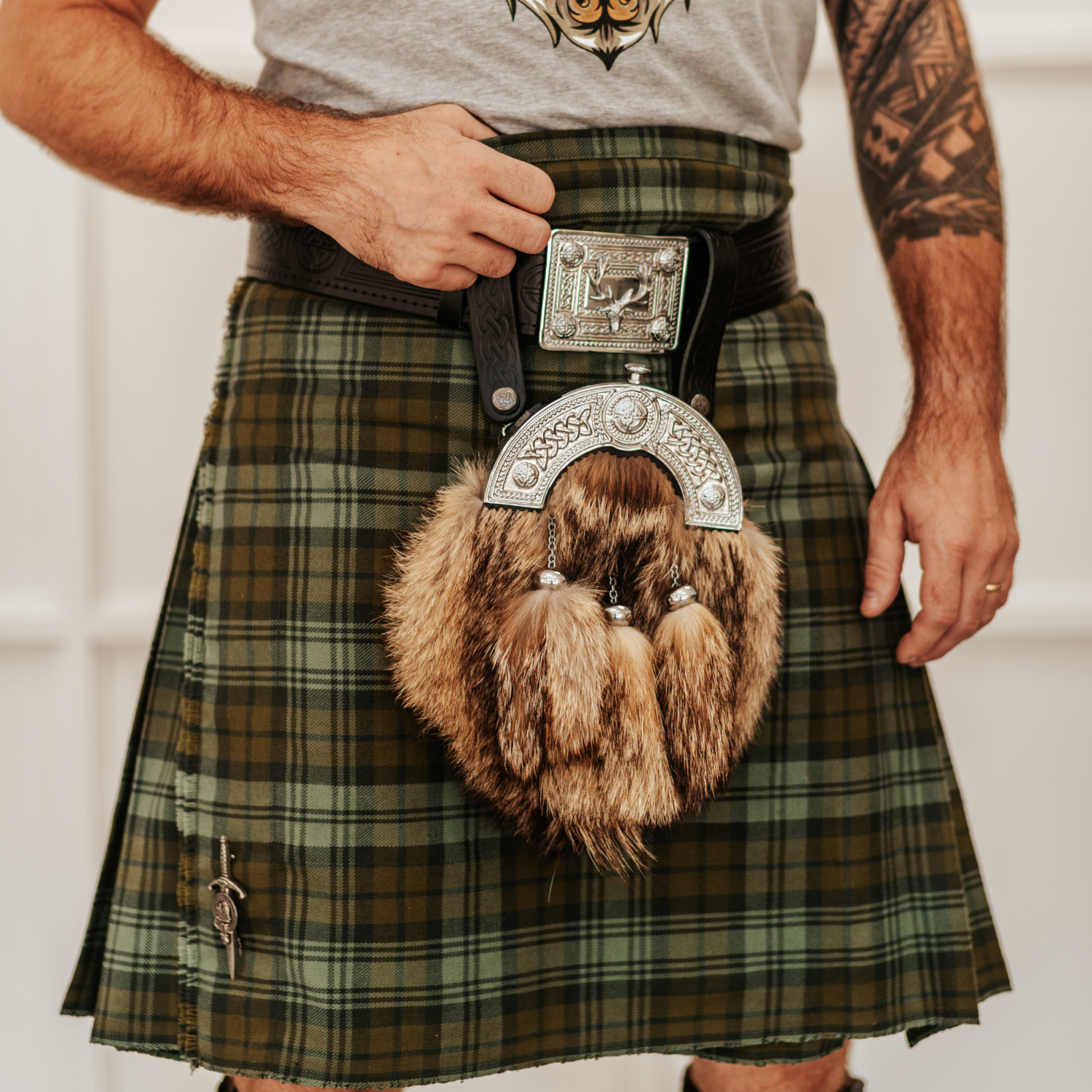 kilt and sporran