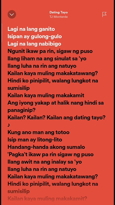 dating tayo lyrics az