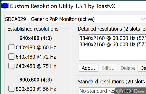 custom resolution utility