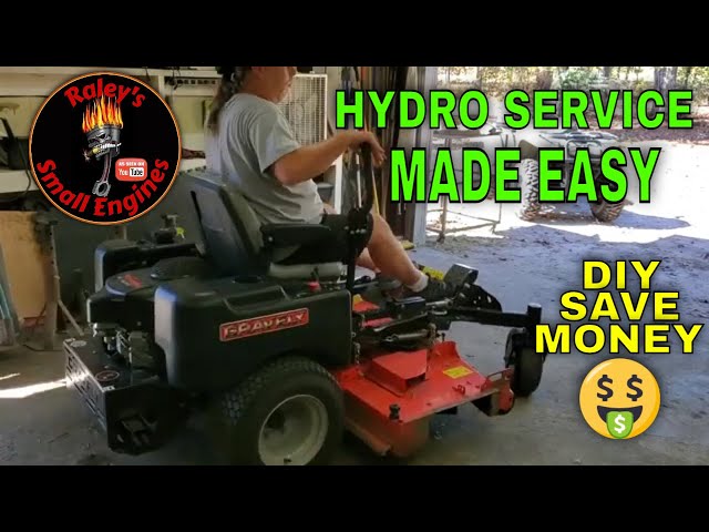 gravely zt hd 60 hydraulic oil change