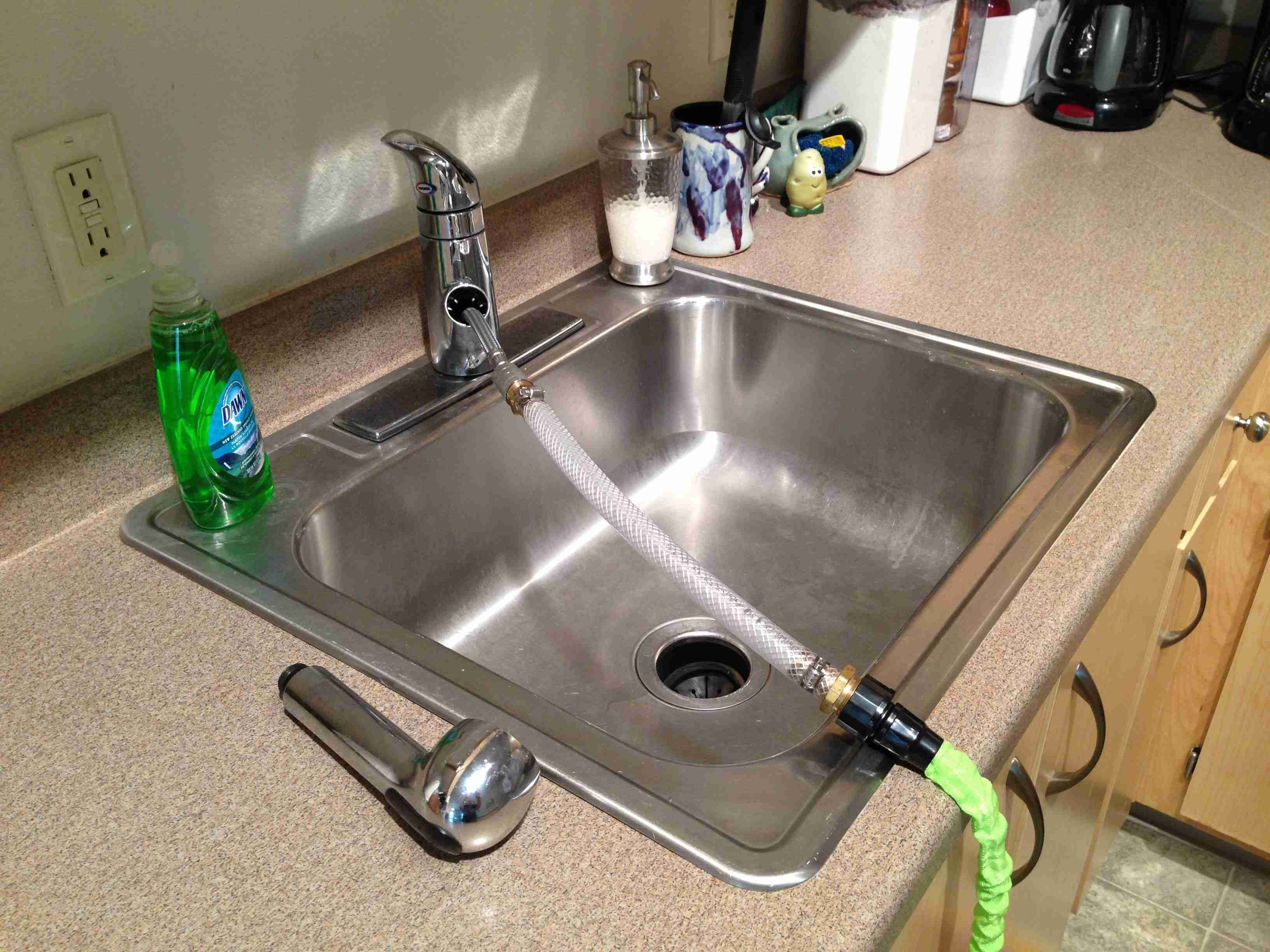hose attachment for kitchen sink
