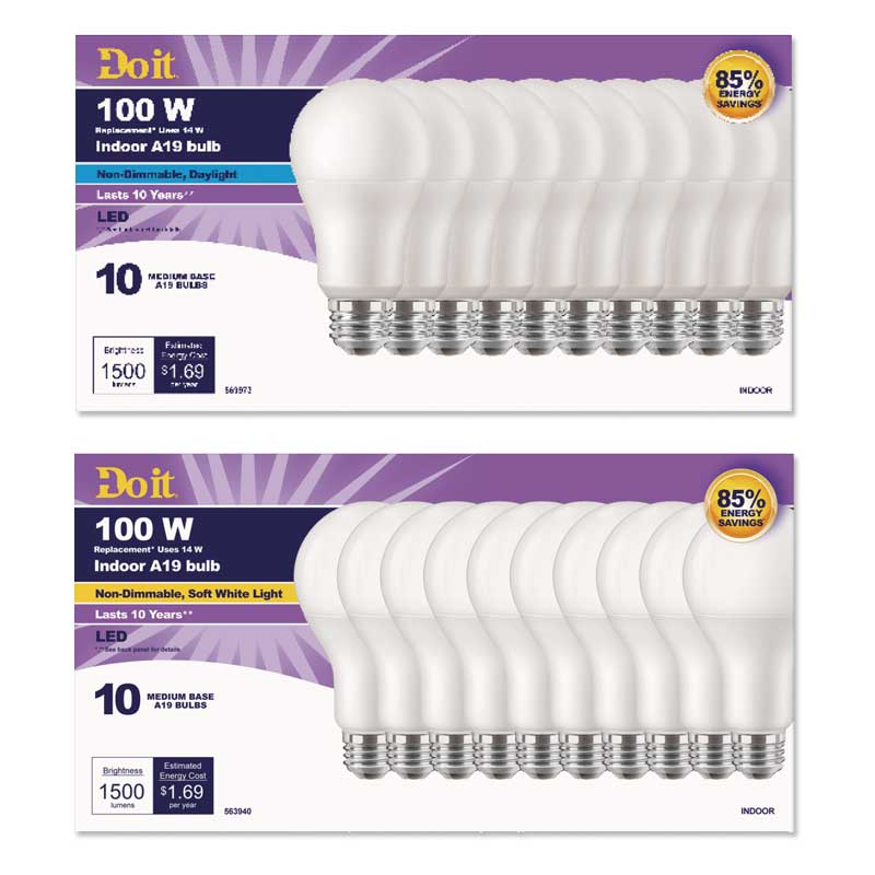 100 watt light bulb led