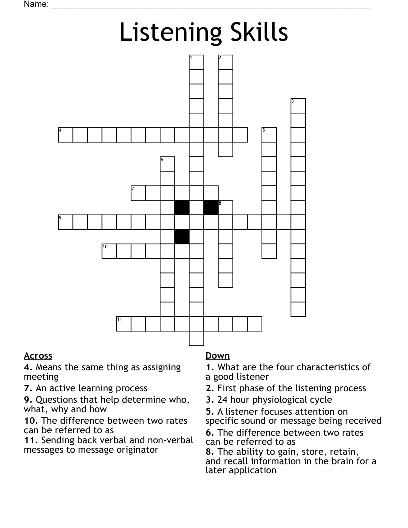 assigning first crossword clue