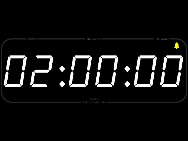 set alarm for 2 hours and 30 minutes