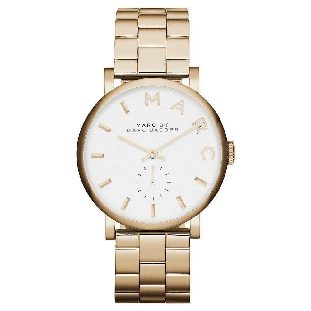 marc jacobs gold watch