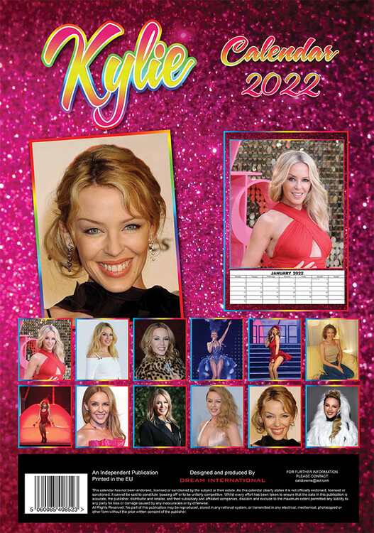 kylie minogue calendar