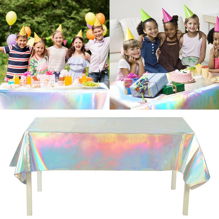 iridescent table cover