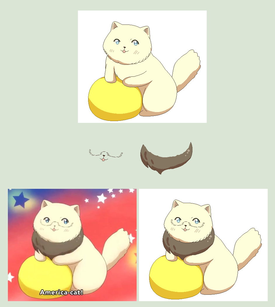 hetalia america cat