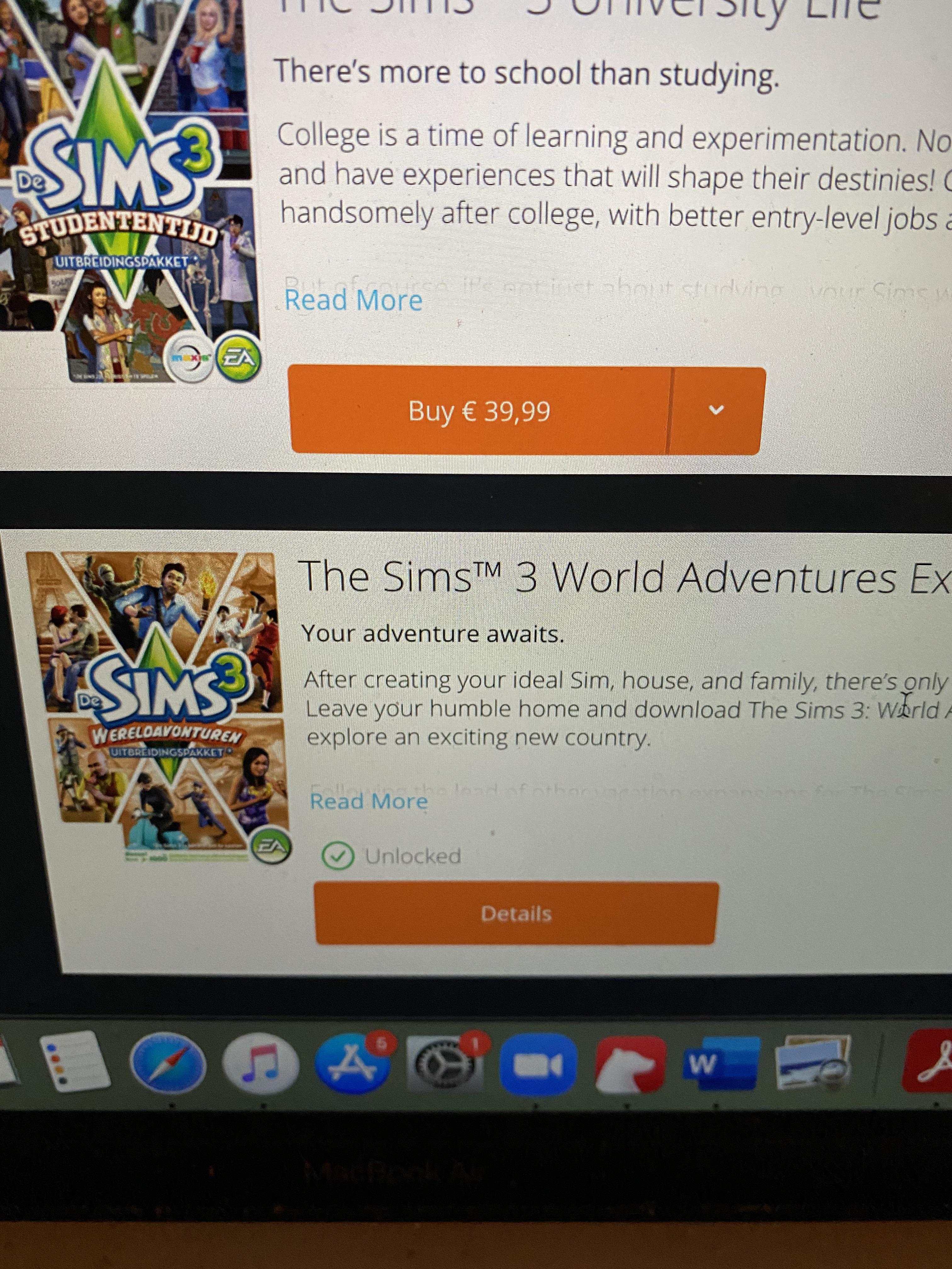 sims 4 add ons not downloading