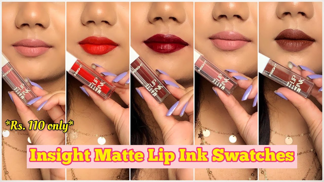 insight liquid matte lipstick shades