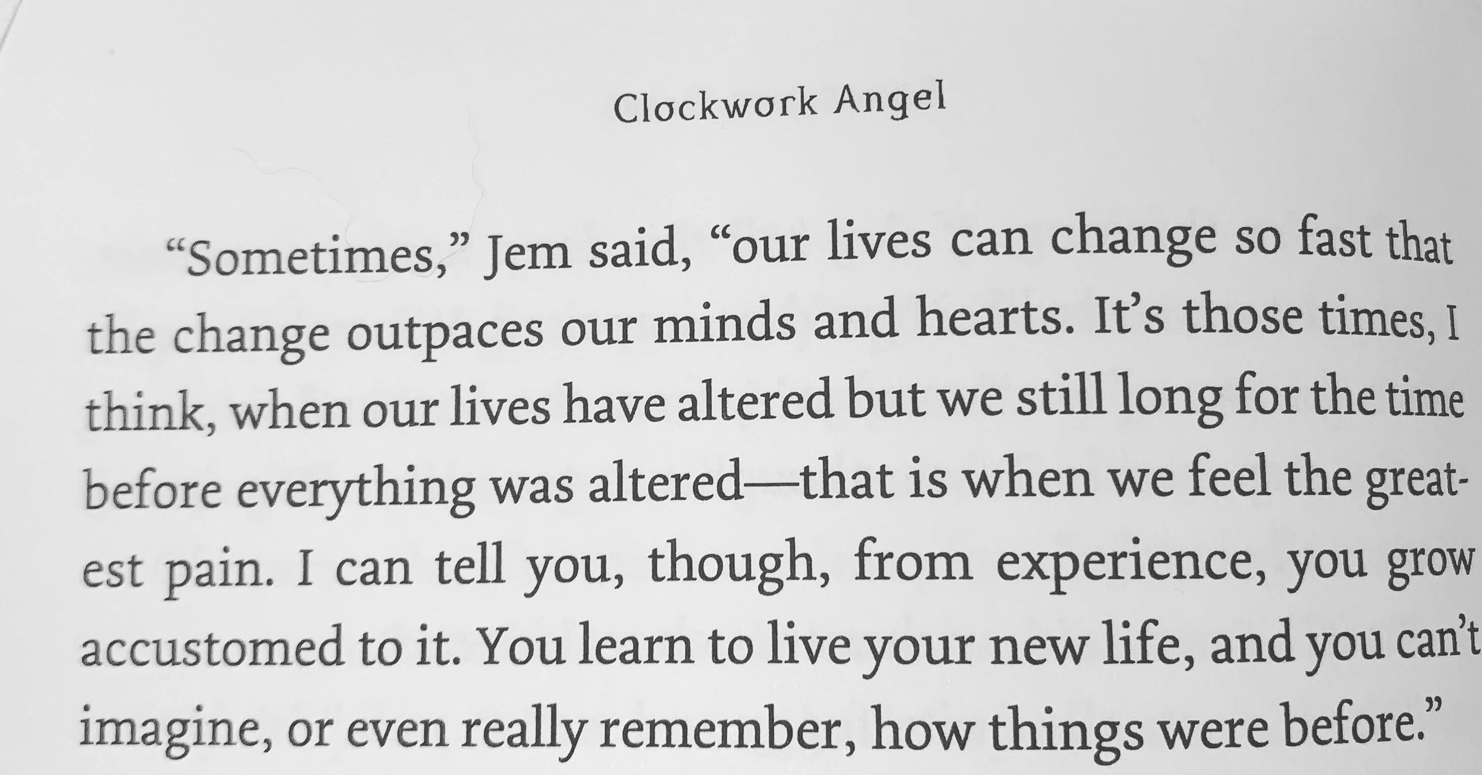 clockwork angel quotes