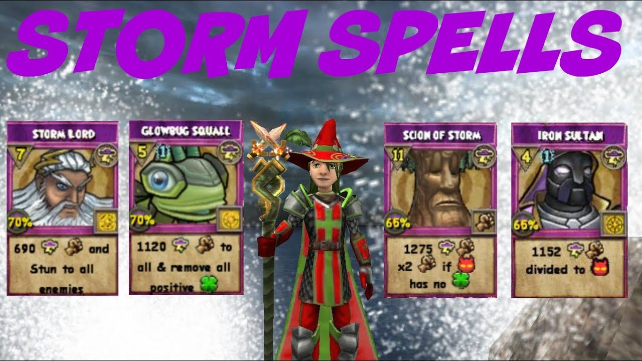 wizard101 storm spells