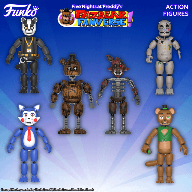 fnaf movie figures