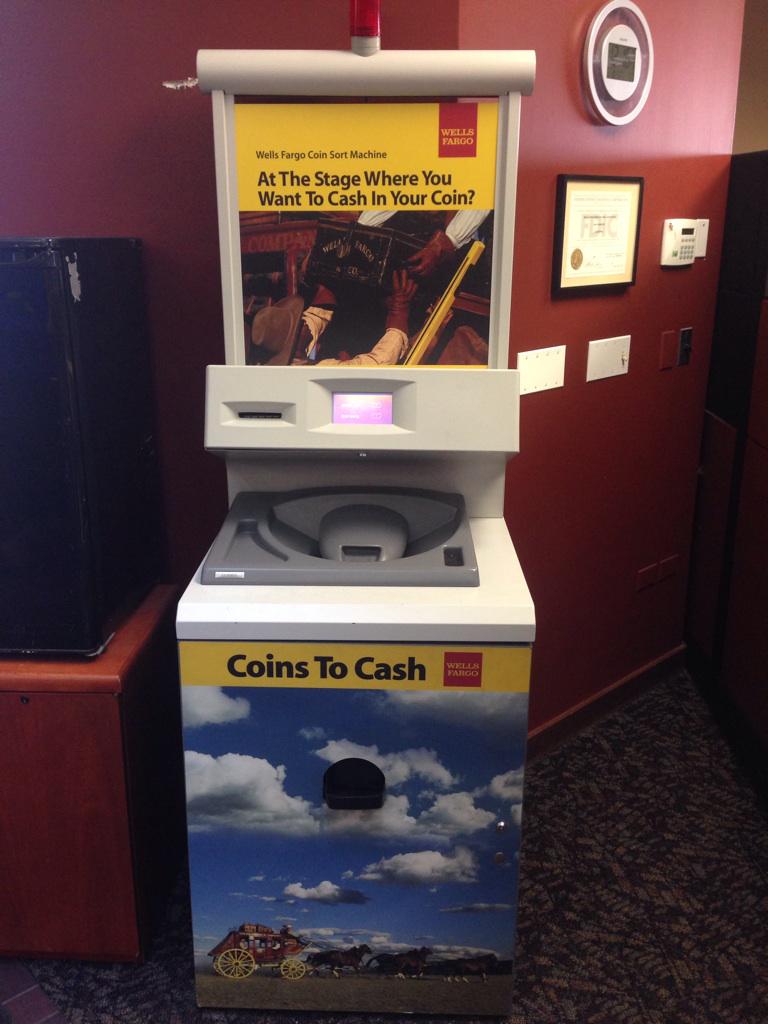 wells fargo coins to cash