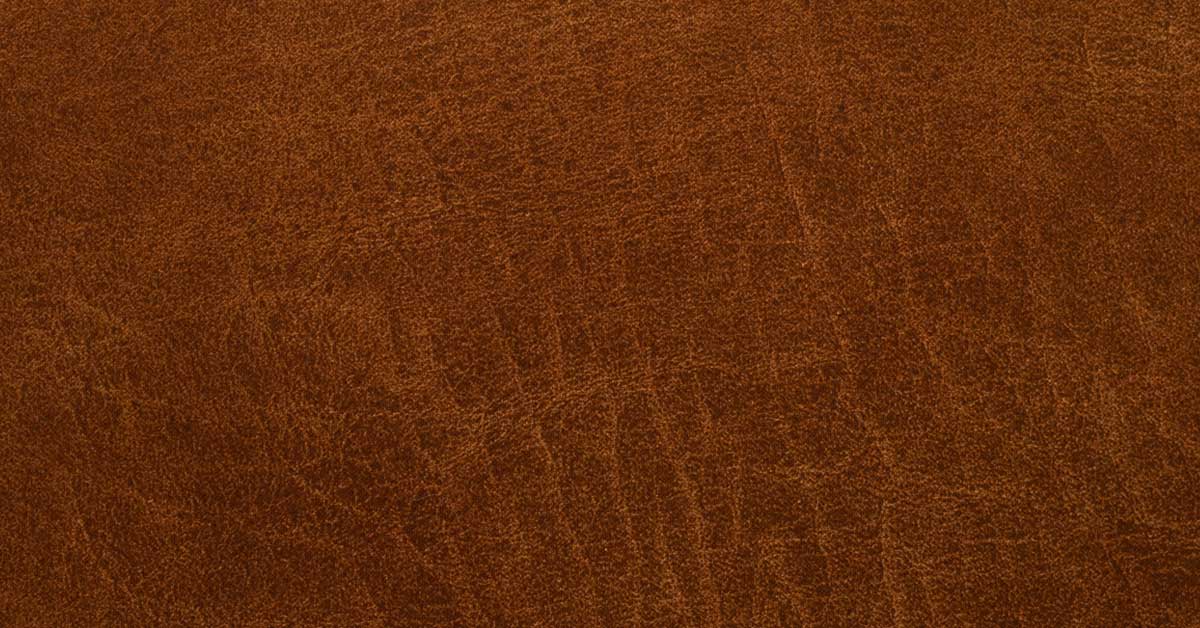 cowhide leather en español