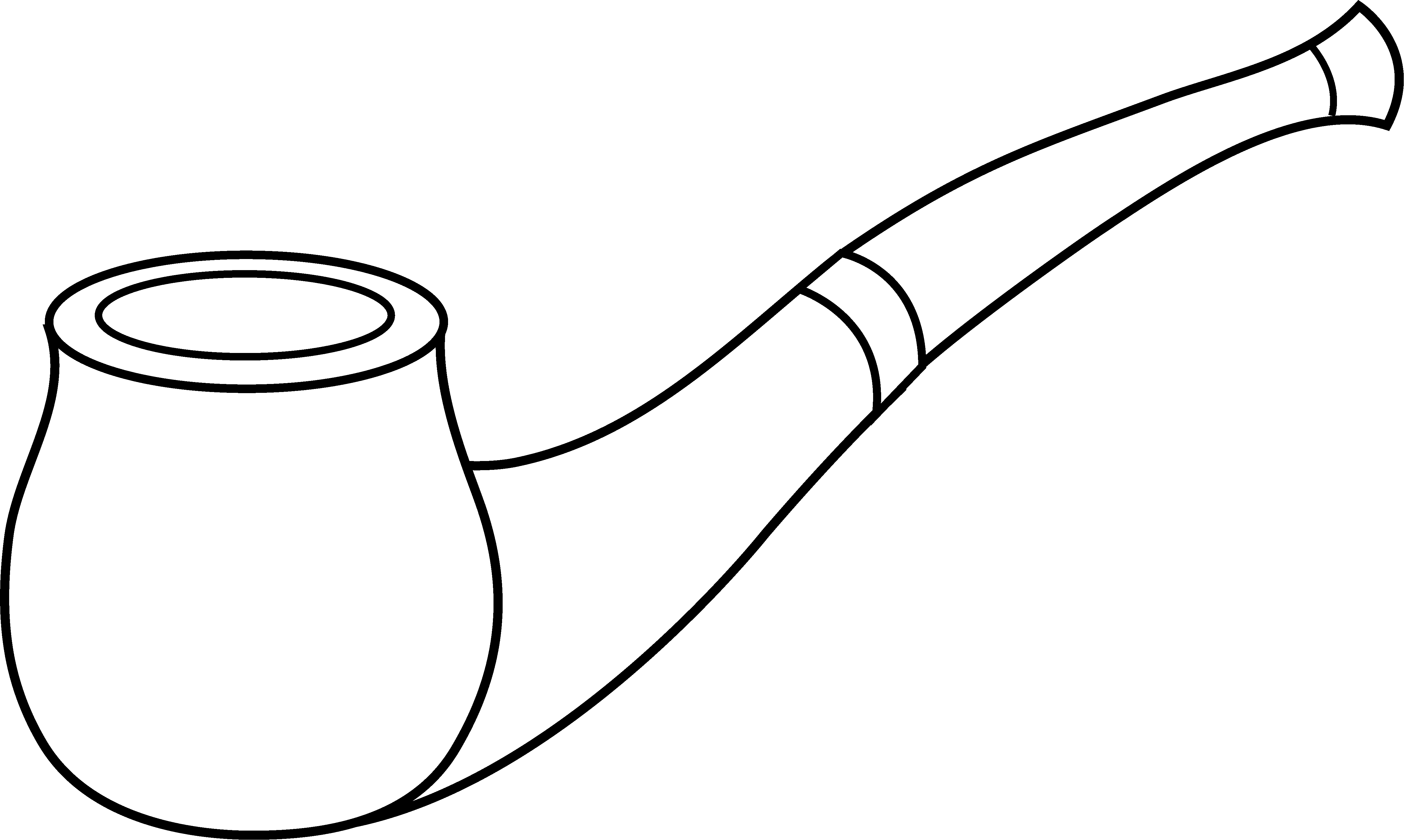 pipe clipart black and white