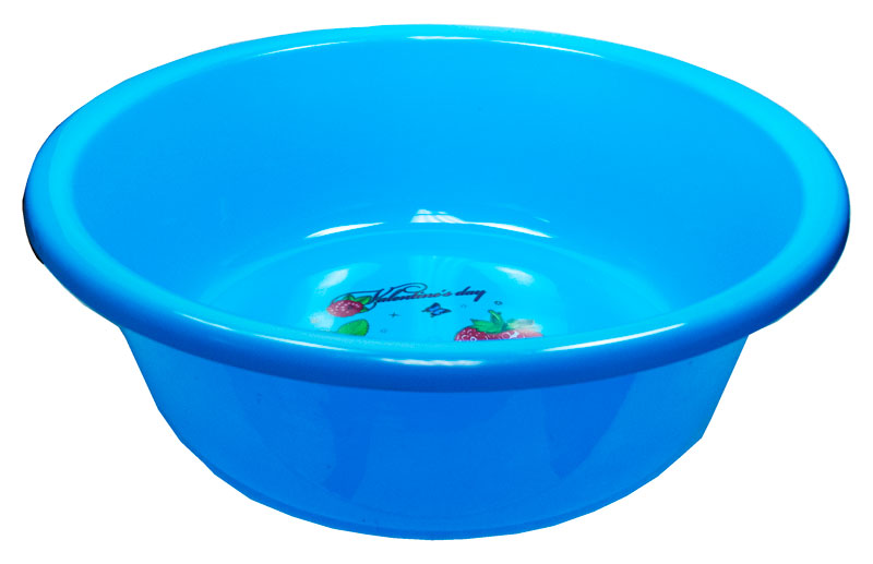 large plastic wash tub