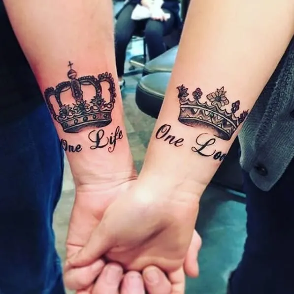 tatuajes de pareja grandes