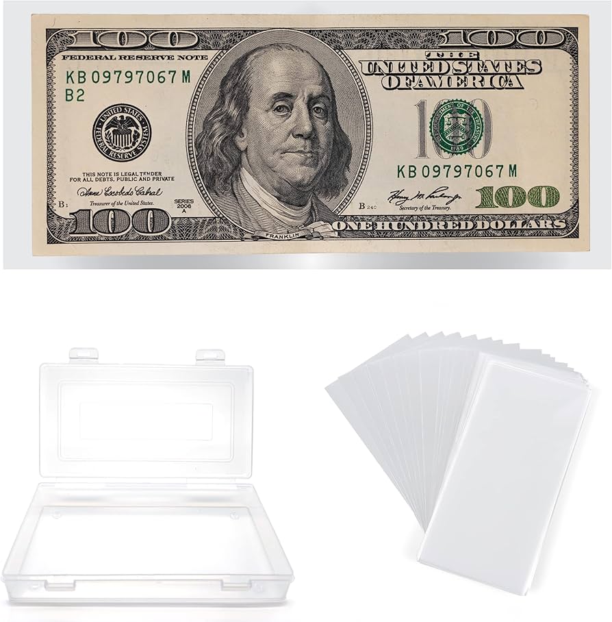 banknote display case