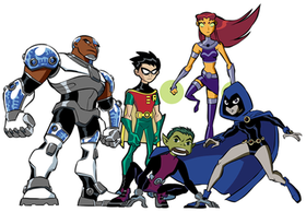 teen titans characters
