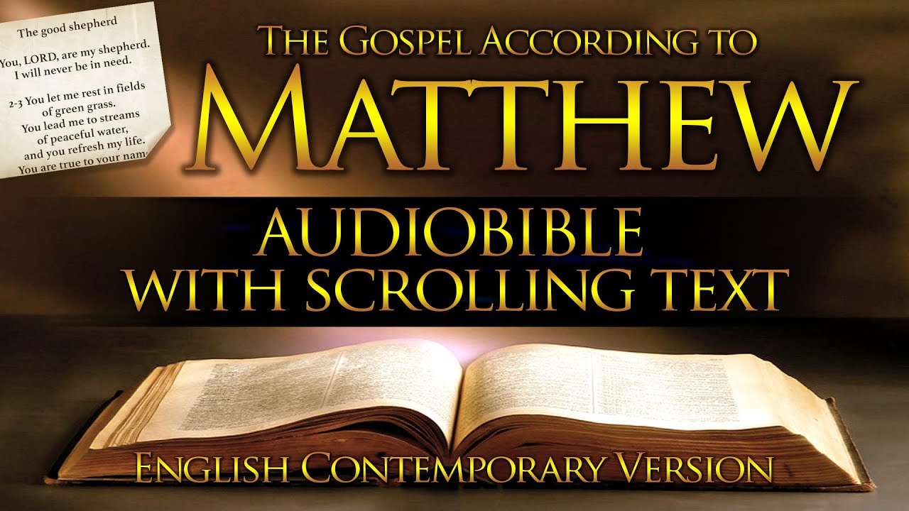 matthew audio bible