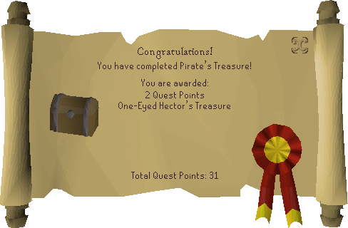 pirates treasure osrs