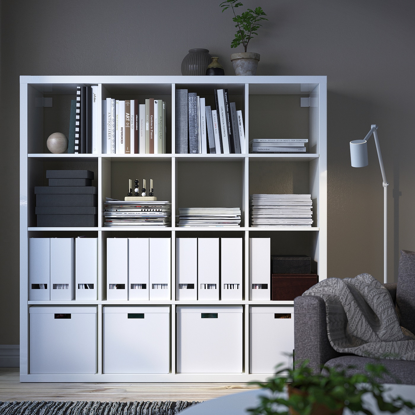 shelving unit ikea kallax