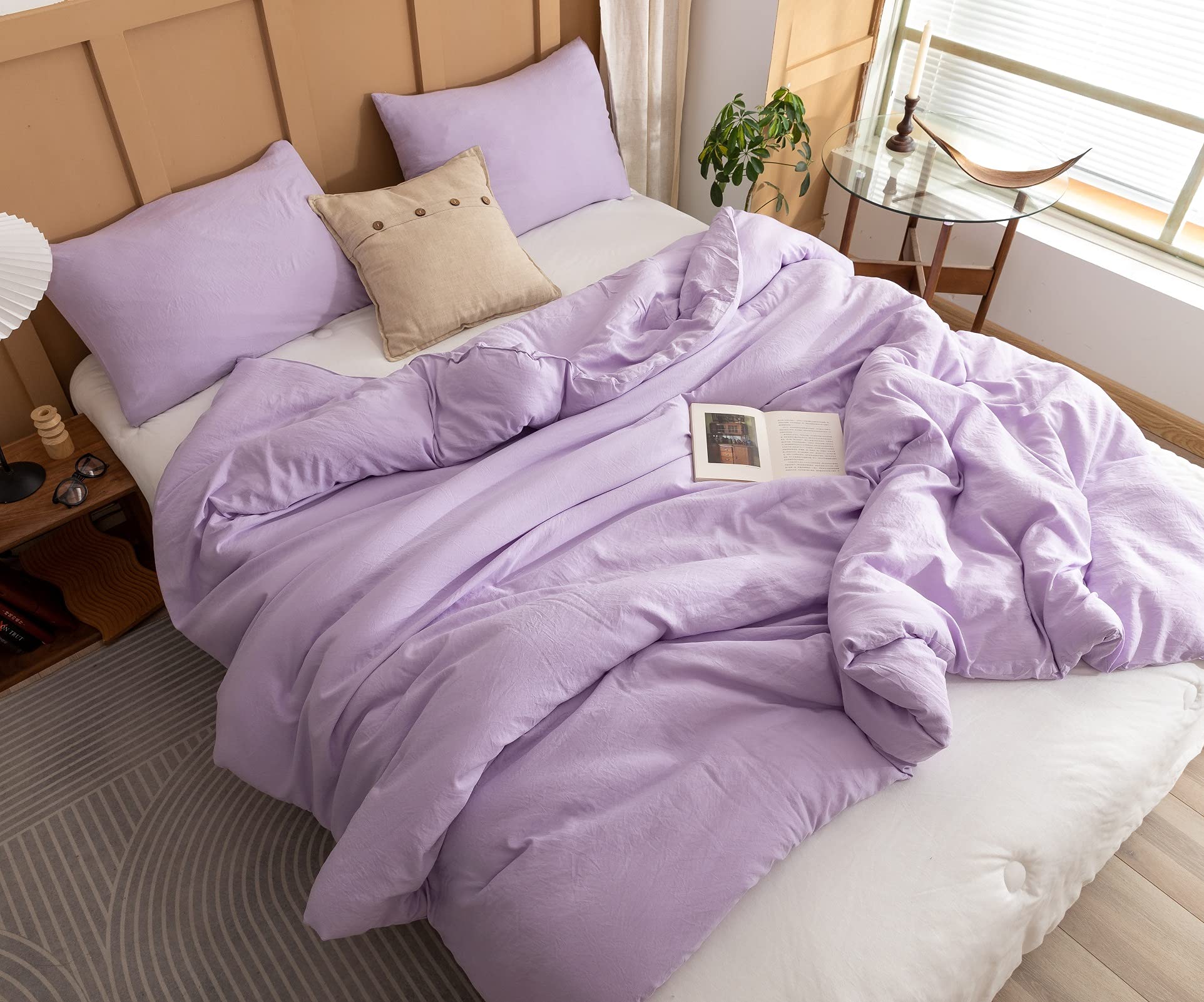 purple comforter set