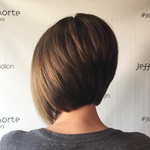 stacked bob cut hairstyles