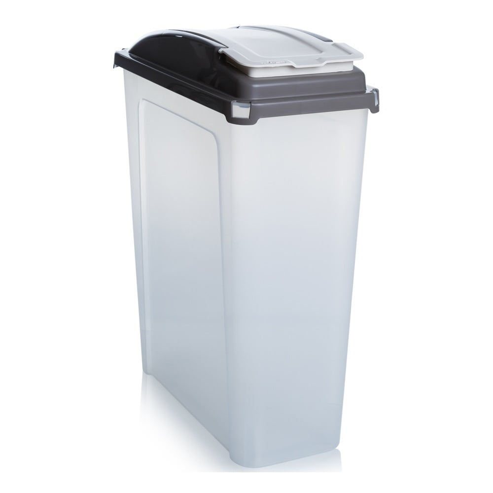 tall plastic bin