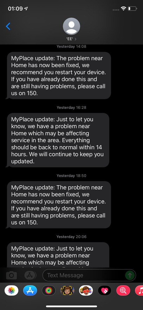 problems on ee network