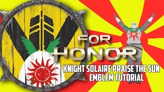 for honor praise the sun emblem