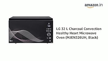 lg 32 l convection microwave oven mc3286brum black