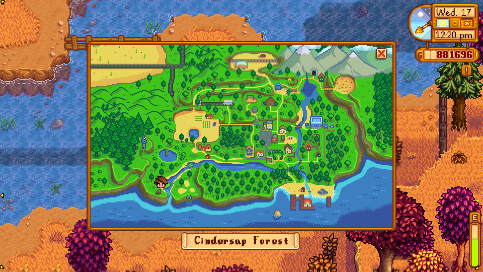 stardew valley tiger trout