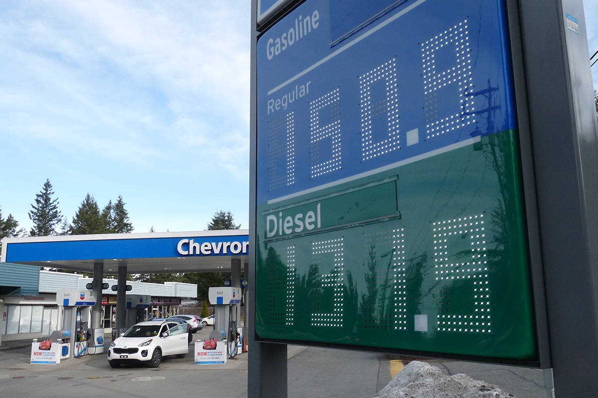 cheap gas langley