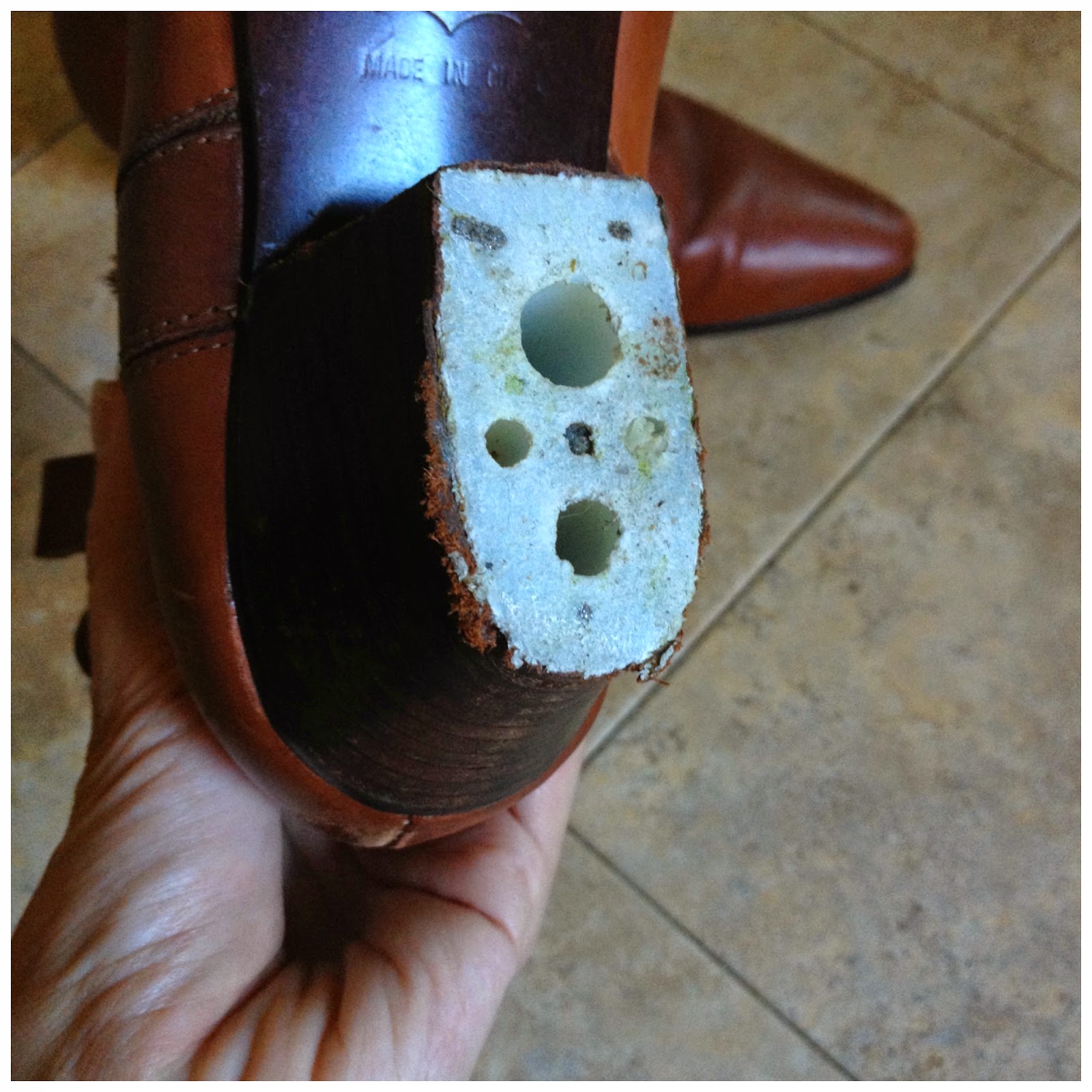 diy boot heel repair