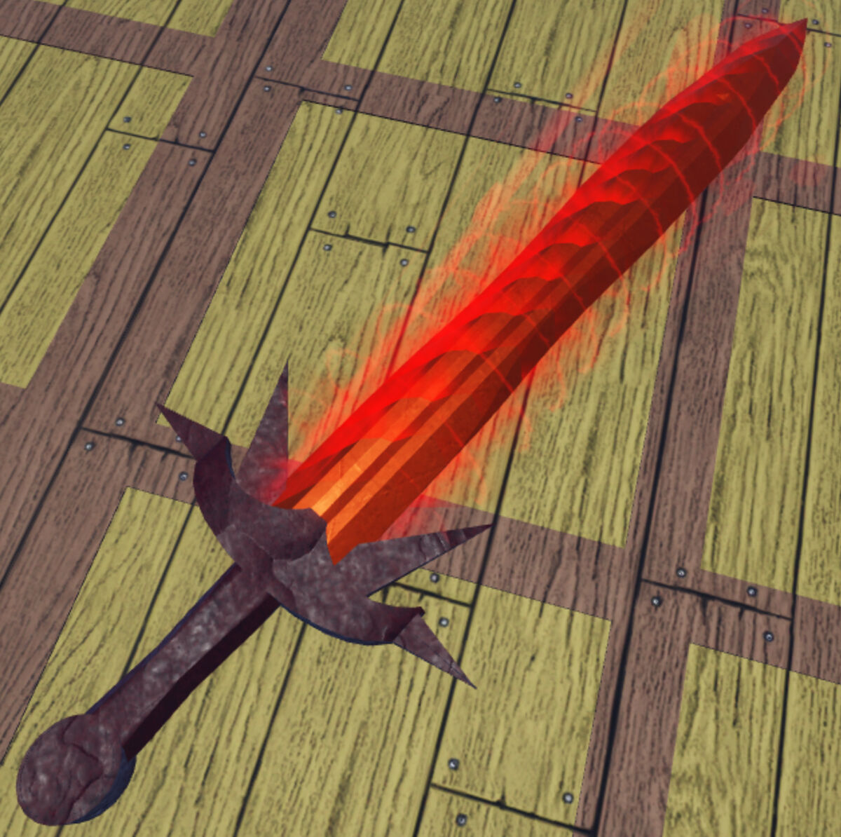 fiery greatsword