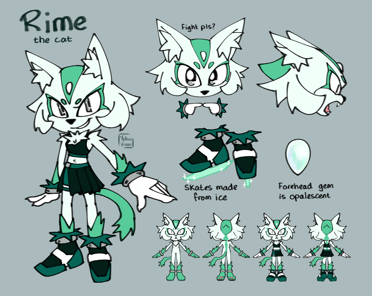 sonic cat oc