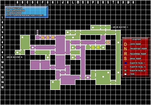 metroid fusion map