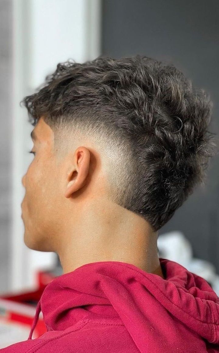 mullet con low fade