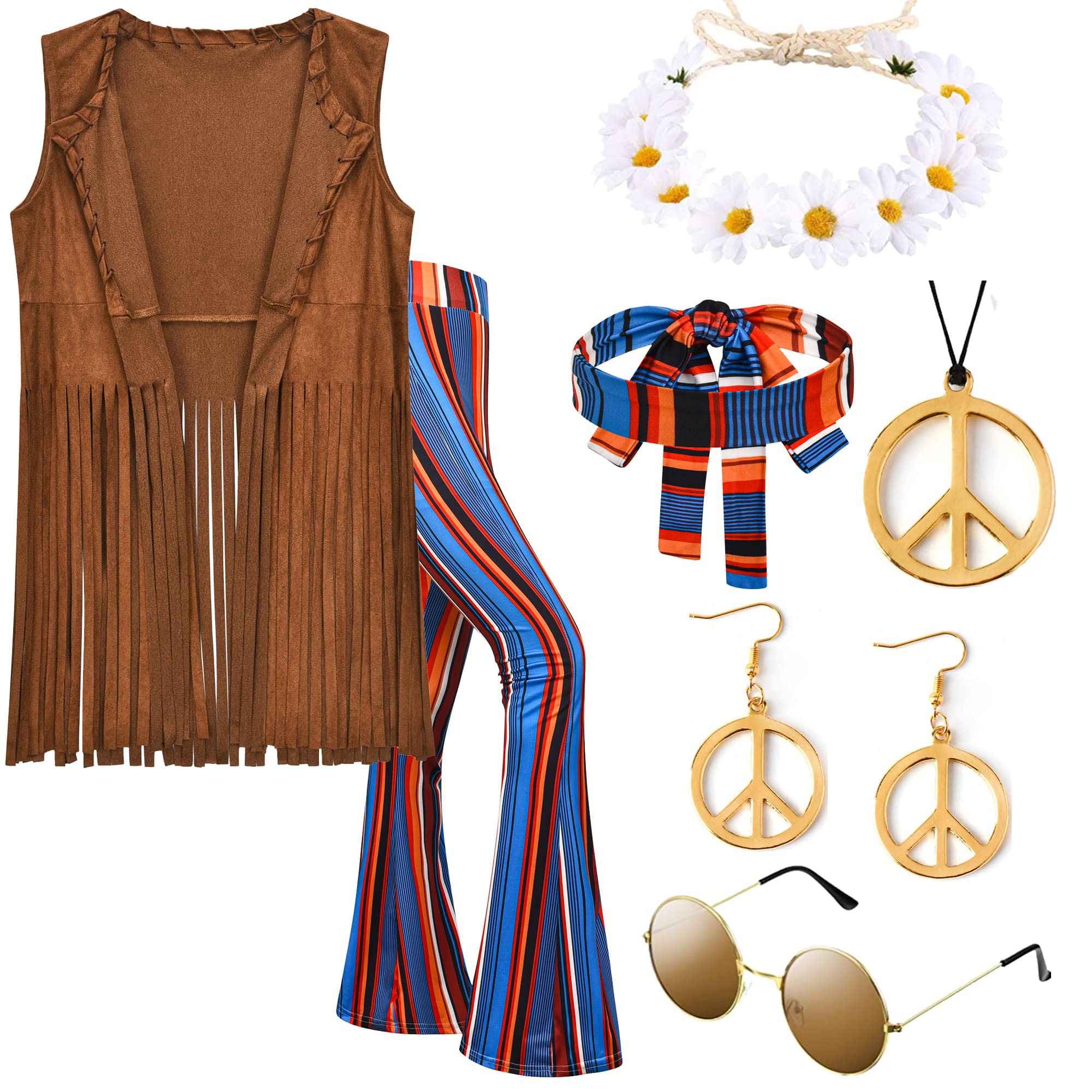 outfit 70s mujer