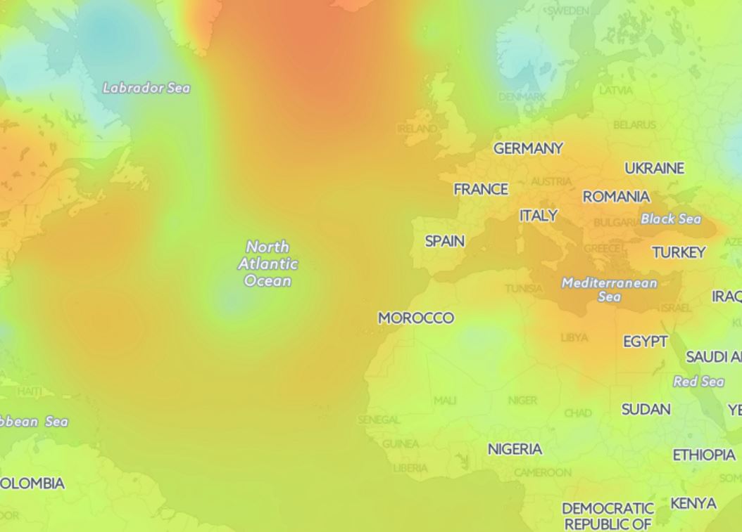 openweathermap map