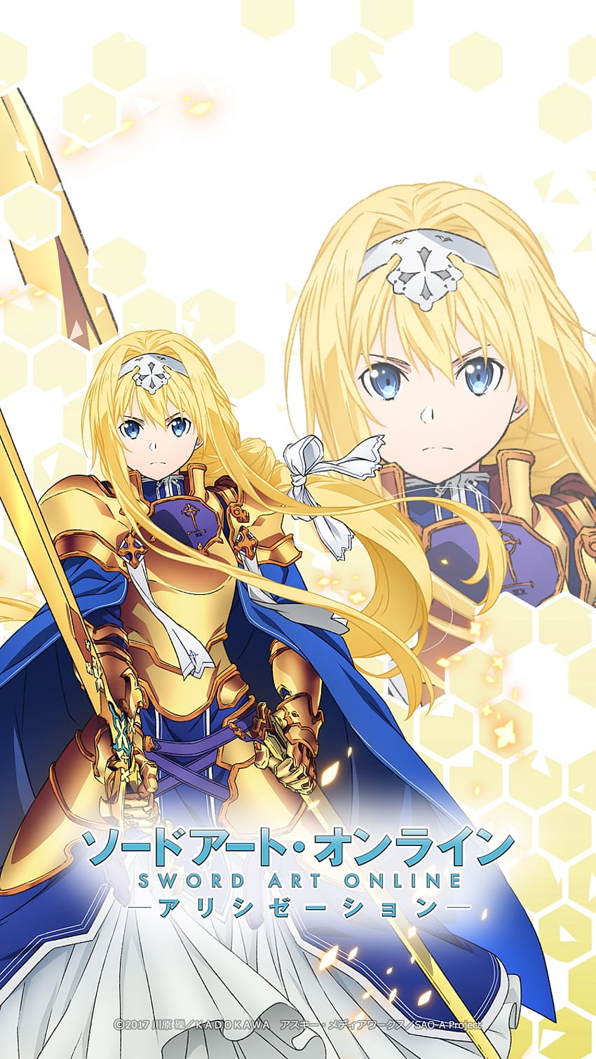 sword art online alicization war of underworld alice wallpaper