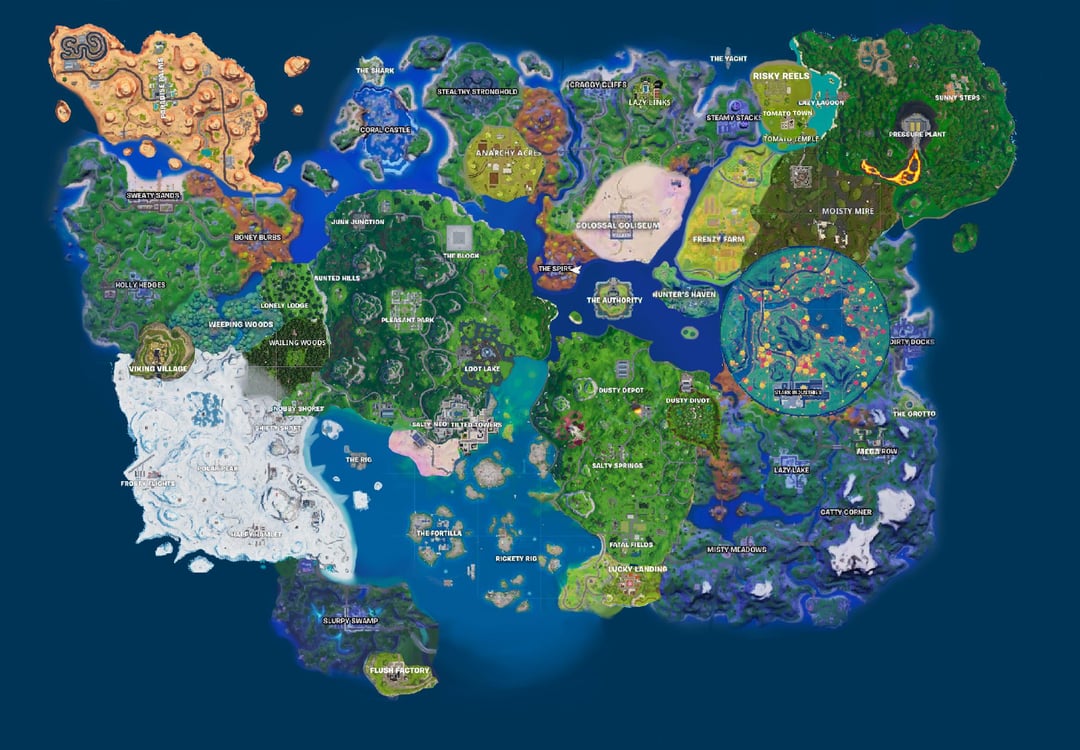 all fortnite maps