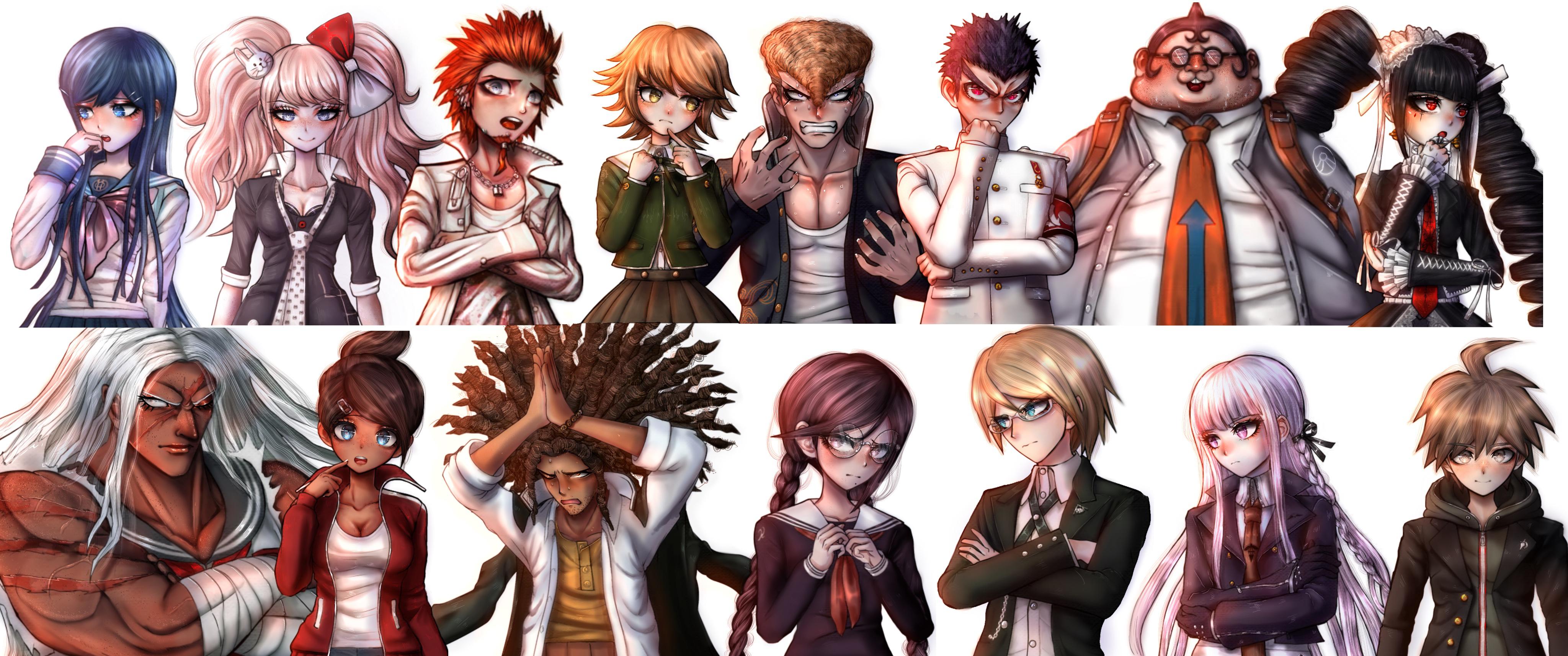 danganronpa 1 characters