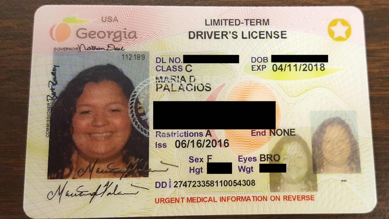 what is a limited term drivers license in texas