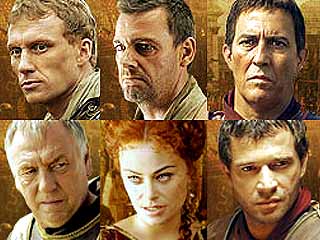 cast rome hbo