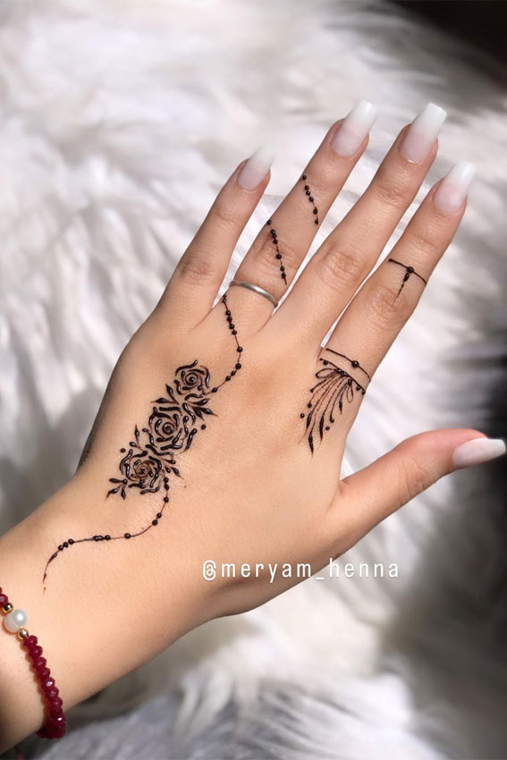 henna designs simple